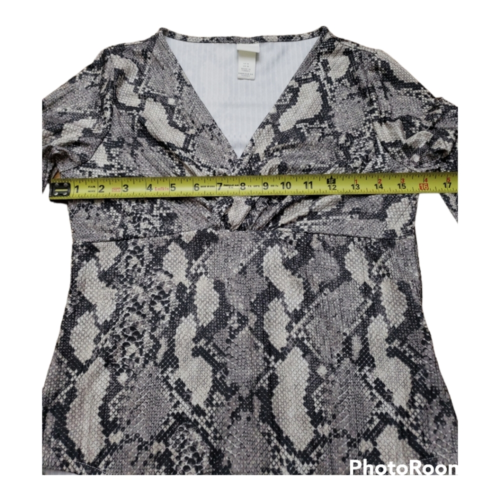H&M Snake skinned pattern Body Suit - Picture 3 of 5
